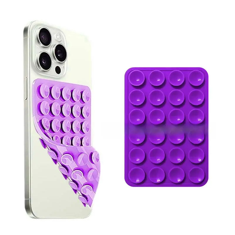 Double-Sided Silicone Suction Phone Holder