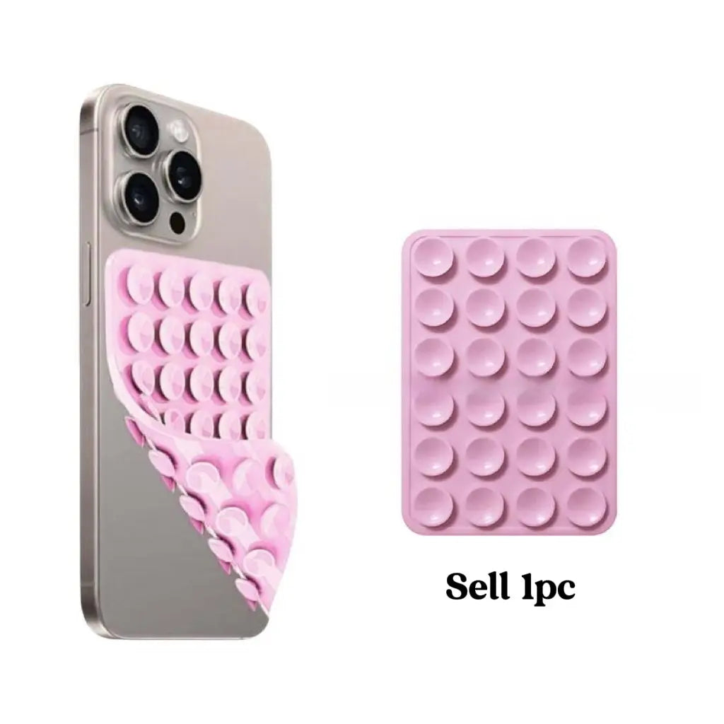Double-Sided Silicone Suction Phone Holder